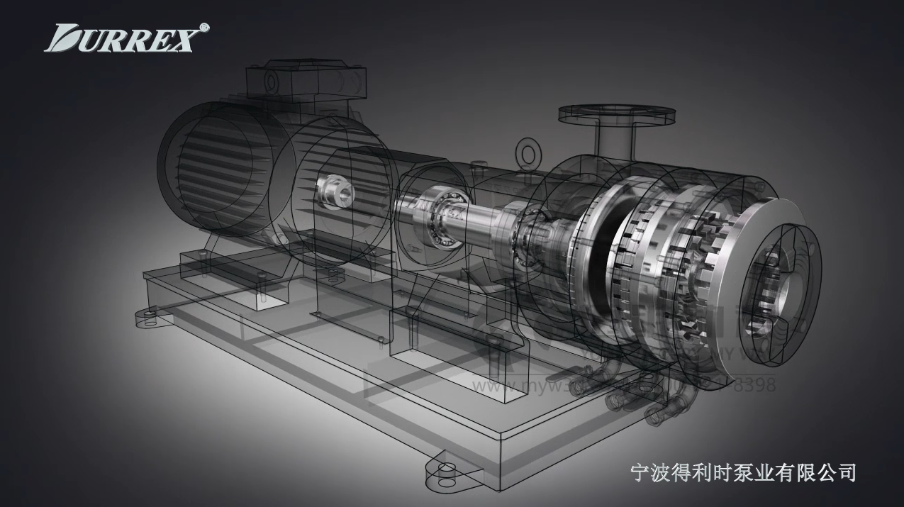均質乳化泵產品演示三維動畫